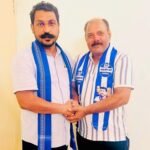 सांसद चंद्रशेखर आज़ाद के साथ पूर्व आईपीएस प्रेम प्रकाश